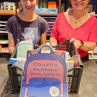 Grugliasco, conclusa con successo la raccolta solidale di materiali e libri scolastici