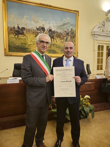 Arnaldo Surolli insieme a Domenico Palomba