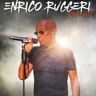 Tutto esaurito per Enrico Ruggeri al Roof Garden del Casinò di Sanremo sabato 7 settembre