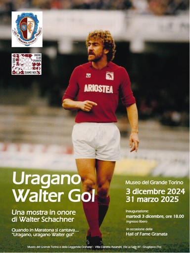 Al Museo del Grande Torino a Grugliasco tutto pronto per la mostra su Walter Schachner