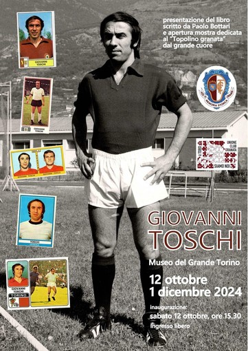 Al Museo del Grande Torino di Grugliasco arriva la mostra dedicata a Giovanni Toschi