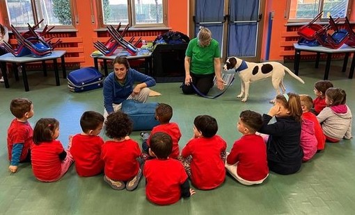 Grugliasco, l'istituto Di Nanni lancia un innovativo progetto di pet-therapy (foto di archivio)